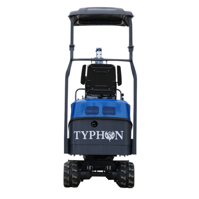 5-127.webp TYPHON TERROR XI STORM Mini Excavator – 1.1 Ton Trench Digger with Boom Swing, Hydraulic Thumb… – product detail image 4