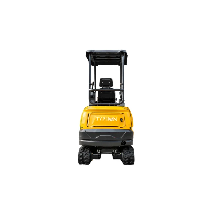 TYPHON TERROR XVII PRO 3800 lb Mini Excavator, Kubota D902 Diesel, Hydraulic Thumb, Pilot… – product detail image 4