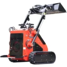 Skid-Steer Loader Tracked 22.1 HP Honda EPA Gasoline Engine for Gardens, Farming – product detail image 4