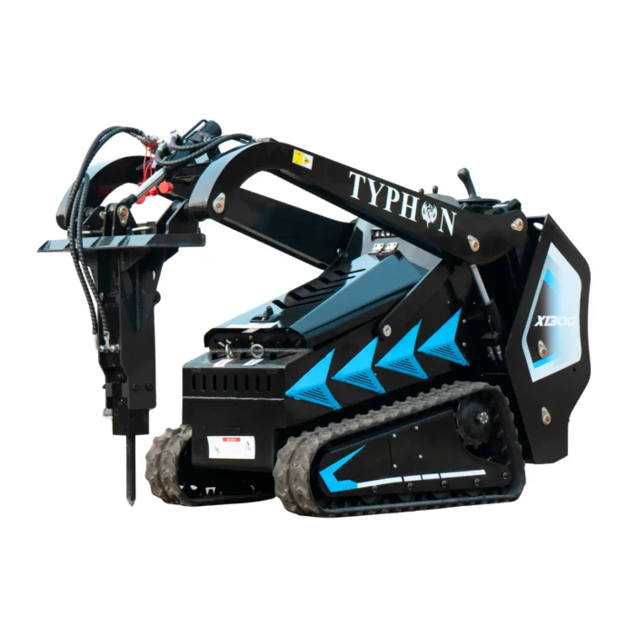 5-54.webp Hydraulic Rock & Concrete Breaker Hammer for TYPHON STOMP X1300 & STOMP 509 Mini Skid Steer Loader – product detail image 4