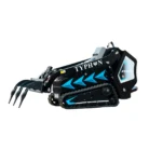 NEW TYPHON STOMP X1300 & STOMP 509 Mini Skid Steer Ripper Attachment 3 Tooth – product detail image 4