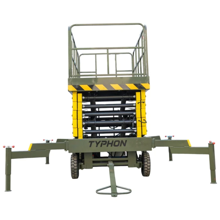 5-83.webp TYPHON xFlex-4065W Walk-Behind Scissor Lift 2.7 Ton with Assisted Walking, Manual outriggers of 40… – product detail image 4
