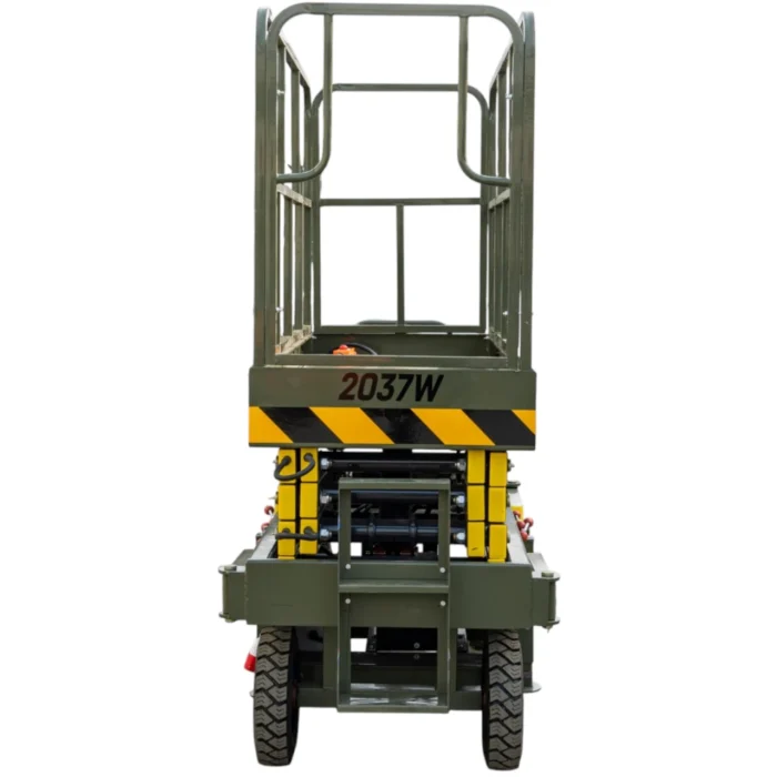 5-84.webp TYPHON xFlex-2037W Walk-Behind Scissor Lift comes with 20ft Working Height and Manual outriggers… – product detail image 4