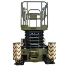 TYPHON xFlex-4068ET Electric Rubber Track Scissor Lift 3.2 Ton with 5.4HP Hydraulic Pump Motor… – product detail image 4