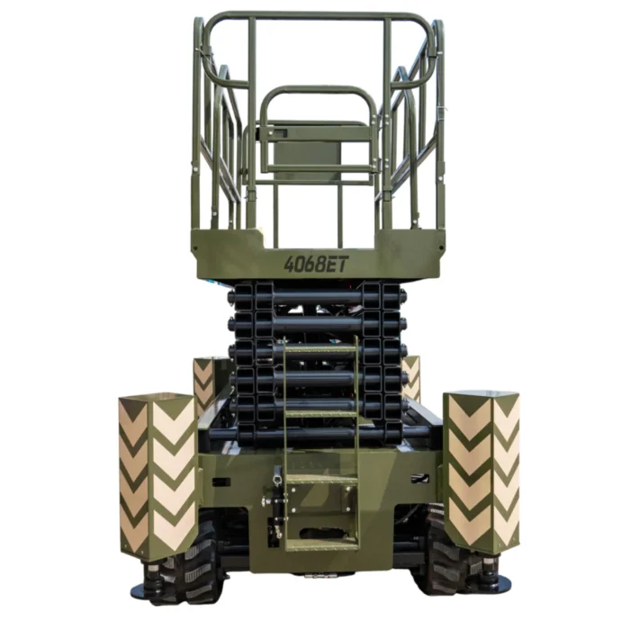 5-87.webp TYPHON xFlex-4068ET Electric Rubber Track Scissor Lift 3.2 Ton with 5.4HP Hydraulic Pump Motor… – product detail image 4