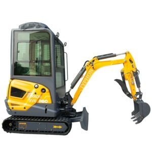 TYPHON TERROR XVII PRO Prestige Edition Mini Excavator 4000LB Kubota D902 Diesel, Enclosed Cab… – product detail image 1