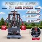 TYPHON TERROR XVII PRO Prestige Edition 4000 lb Enclosed Mini Excavator with Kubota Power &… – product detail image 5