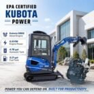 TYPHON TERROR XVII PRO Prestige Edition – Enclosed Mini Excavator with AC, Heater & Ergonomic… – product detail image 3