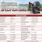 TYPHON TERROR XVII PRO Prestige Edition 4000 lb Enclosed Mini Excavator with Kubota Power &… – product detail image 2