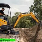 TYPHON TERROR XVII PRO Prestige Edition – Enclosed Mini Excavator with AC, Heater & Ergonomic… – product detail image 33