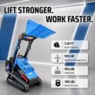 Brand New TYPHON STOMP V900 Mini Track Loader Kubota D1105 25HP Diesel Stand-On Skid Steer EPA /… – product detail image 8