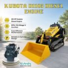Brand New TYPHON STOMP V900 1.4-Ton Compact Track Loader with 25HP Kubota Diesel Engine 1,102 lb… – product detail image 4