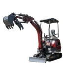 TYPHON TERROR XVII PRO 3800 lbs Mini Excavator Kubota Diesel, Hydraulic Thumb, Dozer Blade & Boom… – product detail image 5