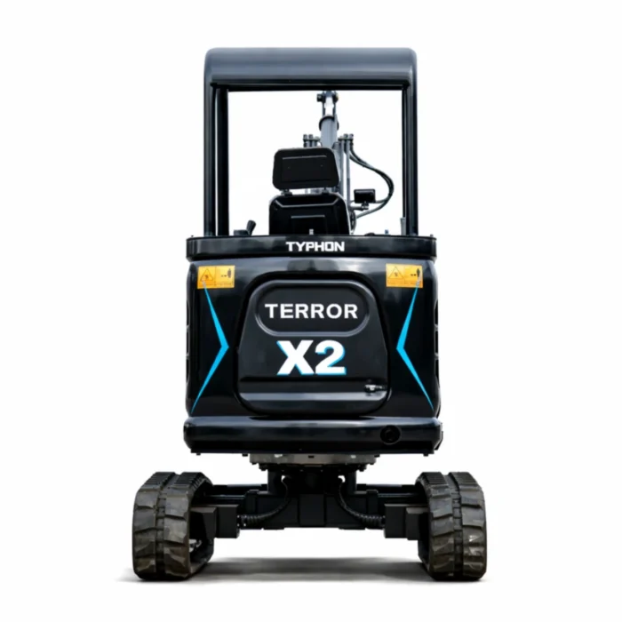 TYPHON TERROR X2 Max Canopy Mini Excavator Powerful 2.5 Ton Compact Machine with Yanmar Engine… – product detail image 5