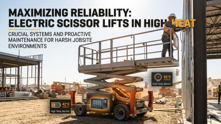 Signs of Scissor Lift Heat Damage